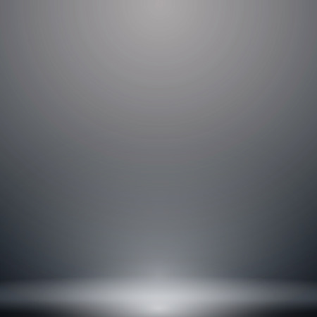 Abstract luxury dark grey and black gradient with lighting background Studio backdrop.のイラスト素材