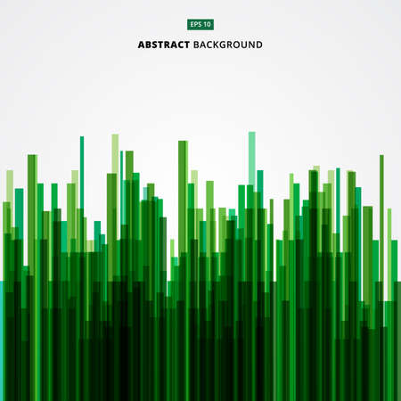 Abstract image green straight lines of nature, forest, bamboo, Vector illustrationのイラスト素材