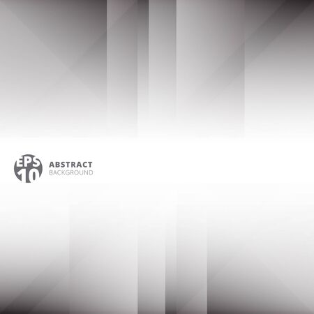 Abstract technology geometric overlap light gray and white background with copy space. Vector illustrationのイラスト素材