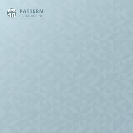 Abstract pattern of geometric shapes. light blue gradient mosaic background. Geometric hipster triangular seamless. vector illustrationのイラスト素材