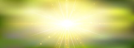 Abstract blurred background with lighting shining background.のイラスト素材