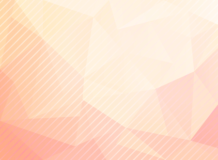 Abstract low poly triangles pattern with diagonal lines texture on pastels color background. Geometric vector illustrationのイラスト素材
