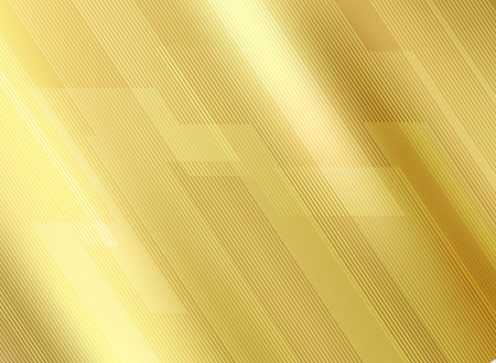 Abstract lines pattern luxury style on golde gradients background and texture. Template for your beautiful backgrounds. Vector illustrationのイラスト素材