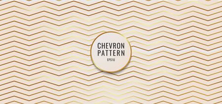 Abstract background chevron pattern gold metallic. Vector illustrationのイラスト素材