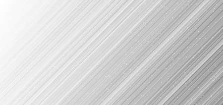 Abstract white and gray diagonal striped lines with many dots background and texture. Vector illustrationのイラスト素材