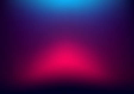Abstract blurred background blue and pink neon gradient color with wave line texture. Vector...