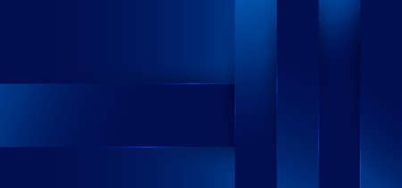 Abstract background shiny blue stripes lines with lighting. Vector illustration