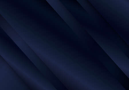 Abstract blue diagonal lines stripes design background luxury style. Vector illustrationのイラスト素材