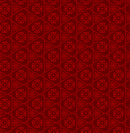 Seamless vintage Chinese traditional window tracery triangle pattern background.のイラスト素材