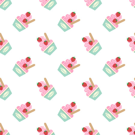 Seamless background image colorful watercolor texture patternのイラスト素材