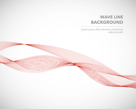 Elegant abstract vector wave line futuristic style background templateのイラスト素材