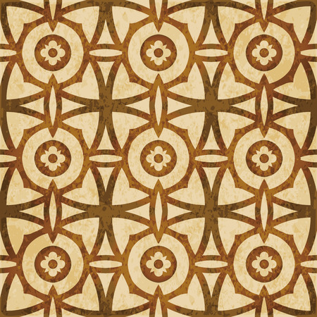 Retro brown watercolor texture grunge seamless backgroundのイラスト素材