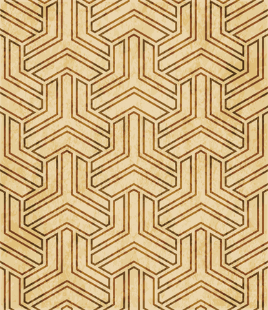 Retro brown Islam seamless geometry pattern background eastern style ornamentのイラスト素材