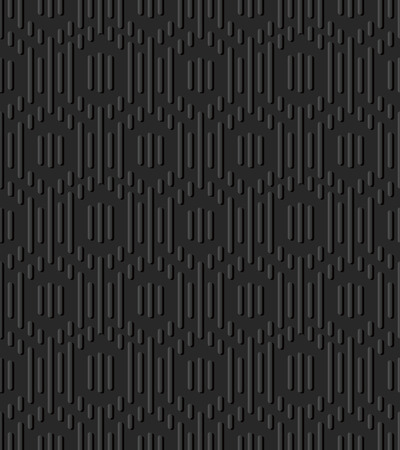 3D dark paper art Polygon Geometry Cross Frame Line, Vector stylish decoration pattern background for web banner greeting card designのイラスト素材