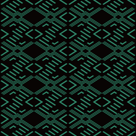 Antique seamless background Diamond Check Cross Geometry Frame. Ideal for wallpaper decoration or greeting card design template.のイラスト素材