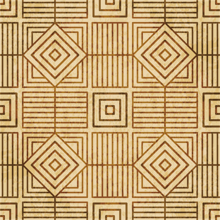 Retro brown cork texture grunge seamless background Square Check Spiral Cross Frame Lineのイラスト素材
