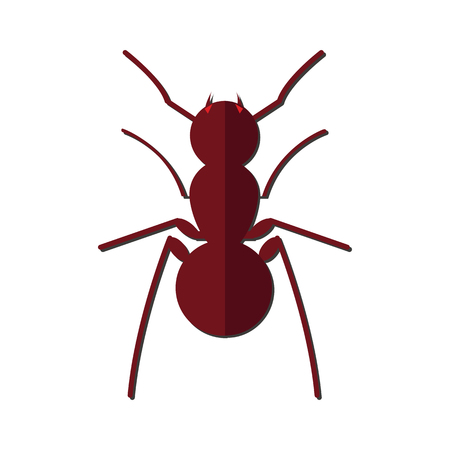Nursery nature insect vector antのイラスト素材