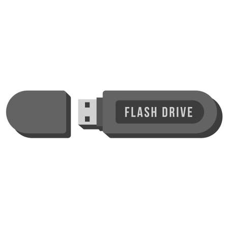 flash driveのイラスト素材