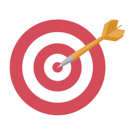 darts game boardのイラスト素材