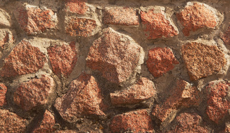 An old stone wall. texture background of the material.の写真素材