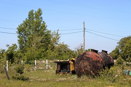 Abandon toolsの写真素材