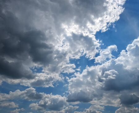 Nice cloudsの写真素材