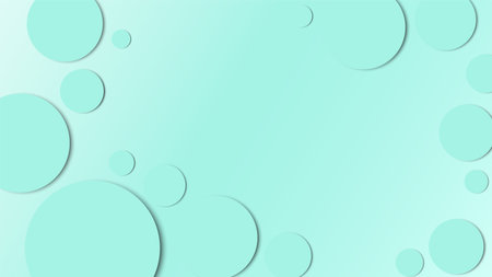 Abstract Background for Banners with Blue Circles.