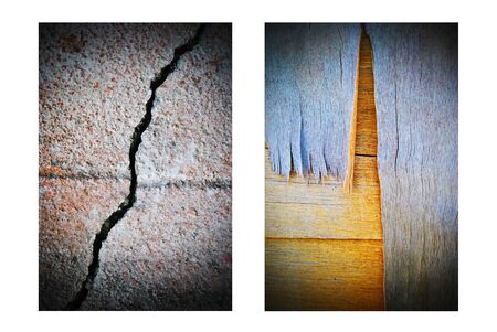 Dirty grunge texture background stone steel wood paperの写真素材