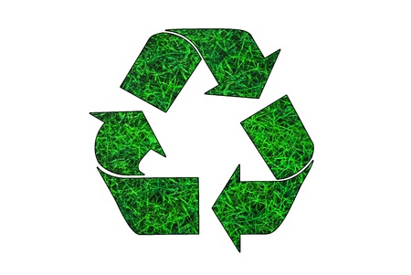 The ecology of recycle,reuse and reduceの写真素材