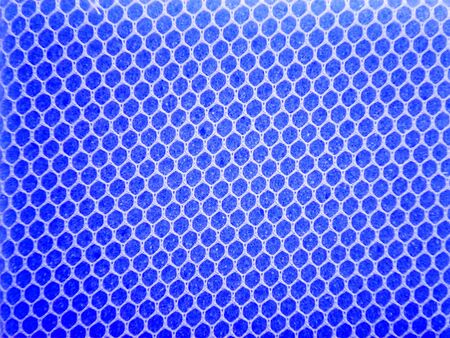 Close up of blue surface sponge net         