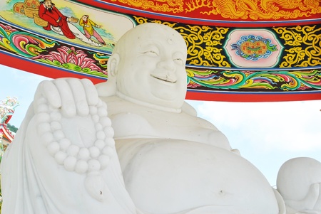 Granite chinese statue is very clean and beautifulの写真素材