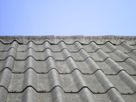 Texture background surface old black roof home         