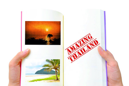 Hand touch bookの素材