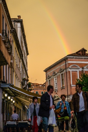 Venice rainbowのeditorial素材