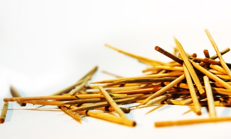 Toothpick wallpaperの写真素材
