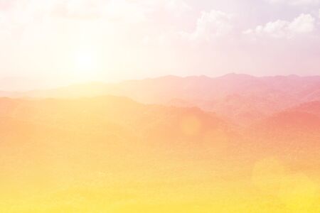 Natural background blurring.warm colors and bright sun light. Green Energy.warm,sky,sunny,color,patterns,plain,abstract,bokeh,flare,evening,clouds,blur,beach,calm,clear,filter,dark,dawn,wallpaper.の写真素材