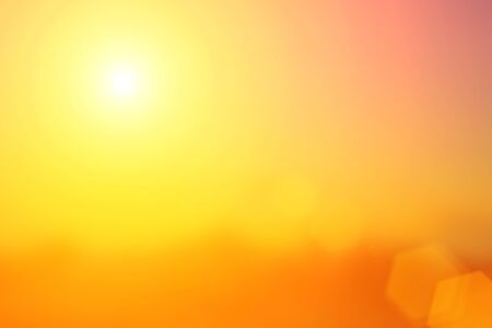 Natural background blurring.warm colors and bright sun light. bokeh background or Christmas background.Green Energy.の写真素材