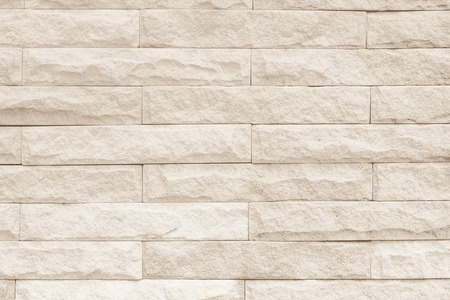 Black and white brick wall texture background / Wall texture background flooring interior rock stone old pattern clean concrete grid uneven bricks design stack.の写真素材