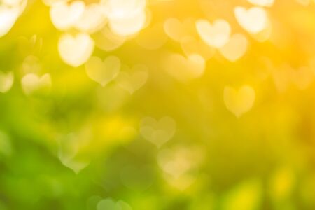 Blurred background of Valentine's day concept. Valentines Day Card. Pastel color tones.multicolored white hearts wallpaper.の写真素材