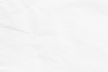 Natural recycled paper or paperwork closeup of wrinkle texture shiny work sheet. Have art light tone white adorn.の写真素材