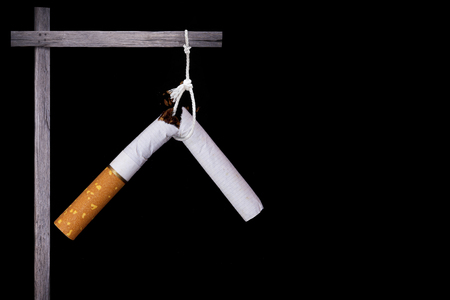 World No Tobacco Day Concept Stop Smoking. Design Great for Card And Banner copy space.の写真素材