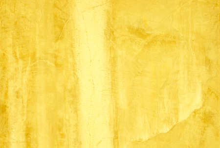 Concrete wall yellow color for texture background. Abstract grunge bright colorful color background...