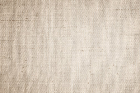 Old beige canvas texture. Abstract background and texture for design.の写真素材