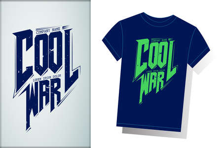 T-shirt vector design Soldier War Fashionのイラスト素材
