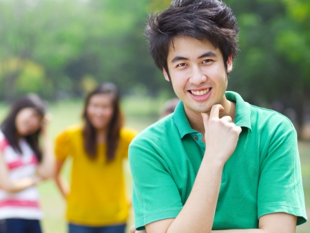Asian young peopleの写真素材