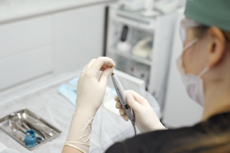 piezoelectric scaler combination of modern technologies and power Devices are used in field of...