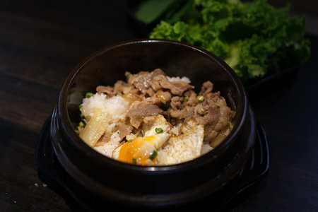 rice beef egg beef chicken