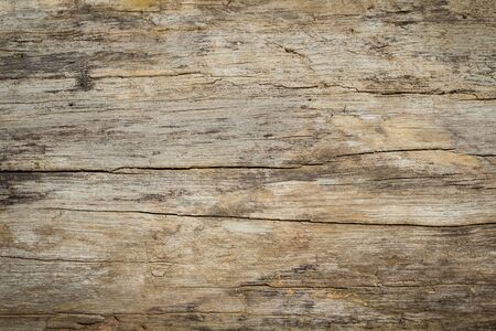Abstract surface wood table texture background. Close up of dark rustic wall made of old wood table planks texture. Rustic brown wood table texture background empty template for your design.の写真素材