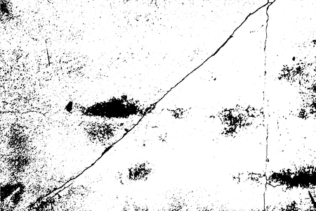 Black and white grunge urban texture vector with copy space. Abstract illustration surface dust and rough dirty wall background with empty template. Distress and grunge effect concept.のイラスト素材