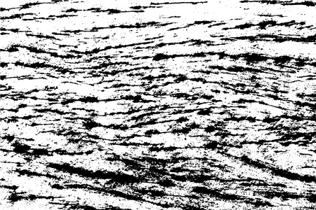 Black and white grunge urban texture vector with copy space. Abstract illustration surface dust and rough dirty wall background with empty template. Distress and grunge effect concept. Vector EPS10.のイラスト素材